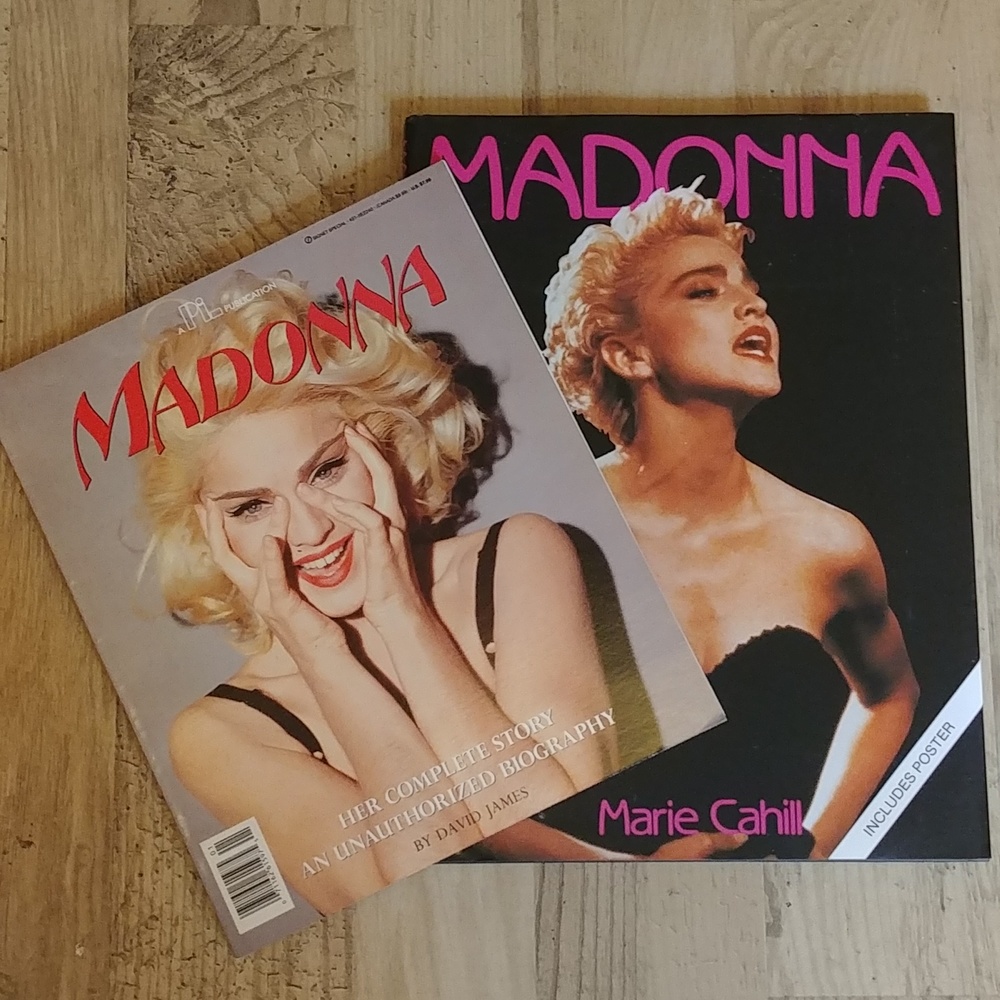 Madonna Books x2 Collectable